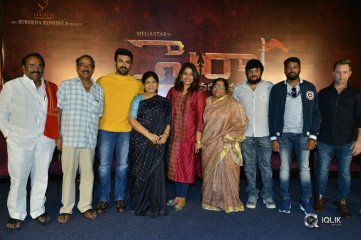 Sye Raa Narasimha Reddy Movie Teaser Launch Stills